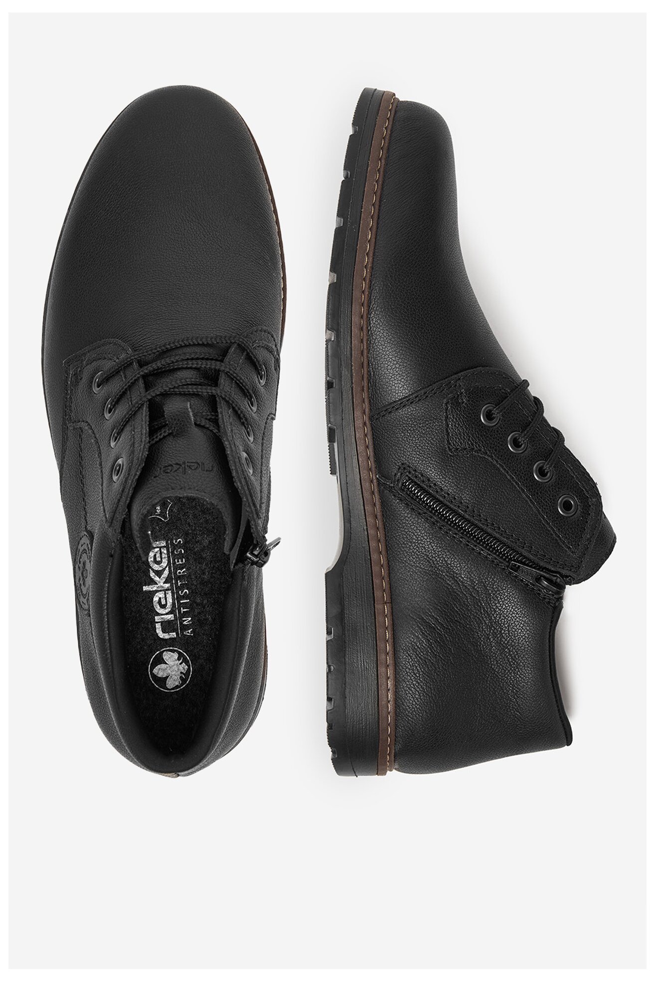 Csizma Rieker 10539-00 FEKETE