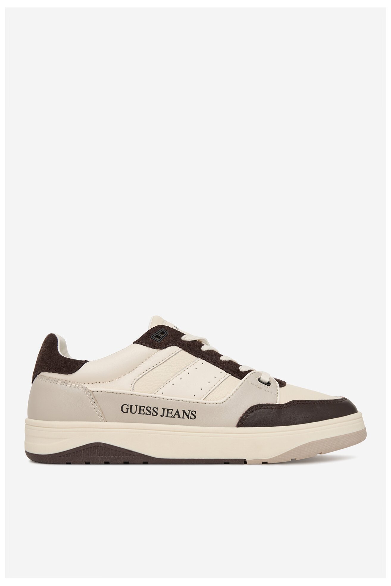Sneakers GUESS JEANS EO-TEKSAS-01 126AM Kremowy