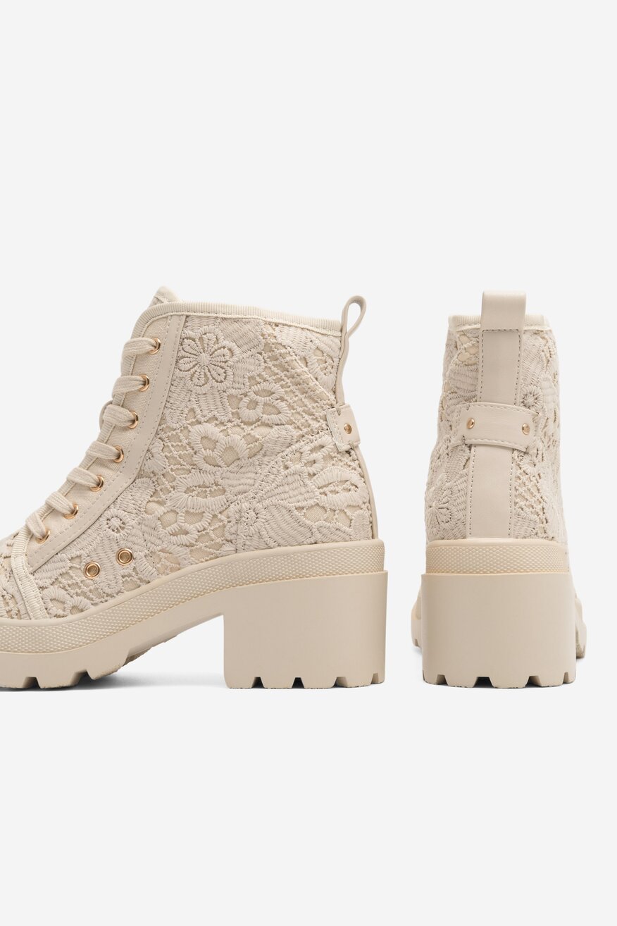 DeeZee - Trampki wysokie na obcasie - 5905588440116
