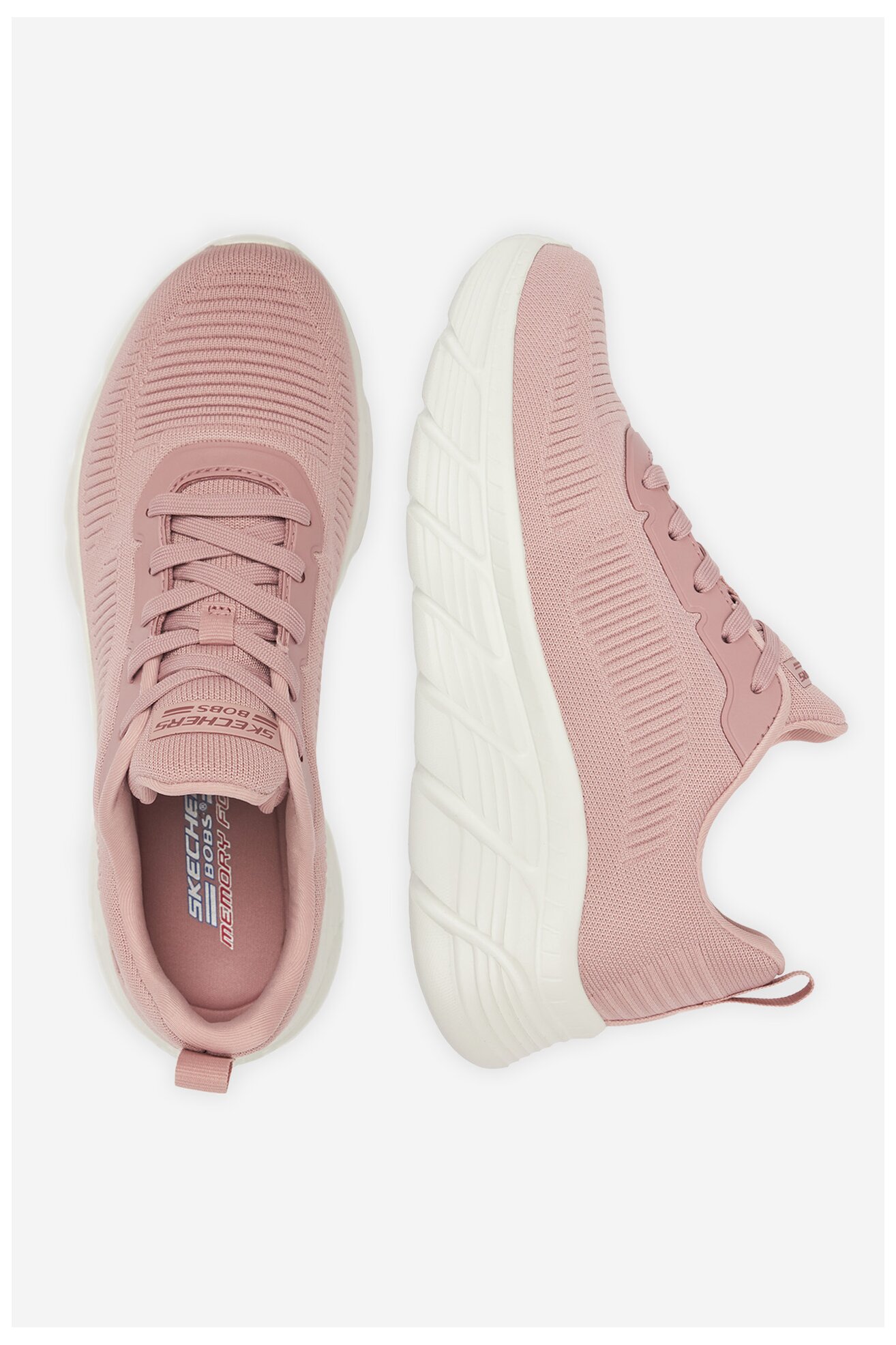 Sportovní obuv Skechers BOBS B FLEX HI 117385 BLSH RŮŽOVÁ