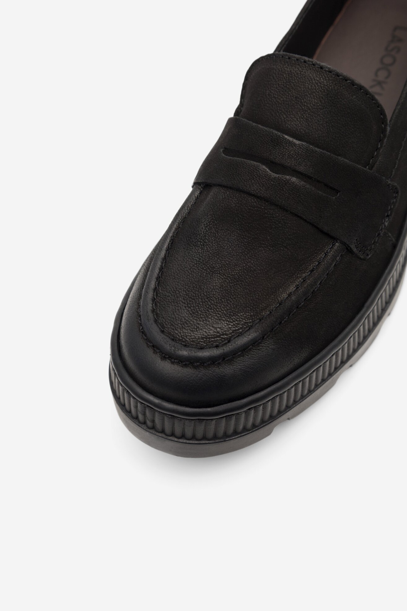 Mokaszin Lasocki PUSZAN WI23-PUSZAN-19 FEKETE