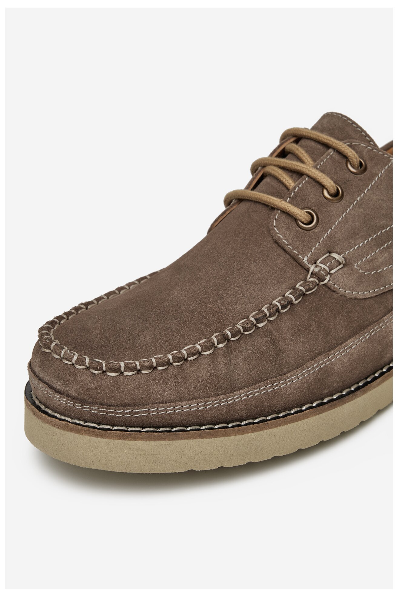 Половинки обувки Mustang 4969-301 ТЪМНОБЕЖОВ