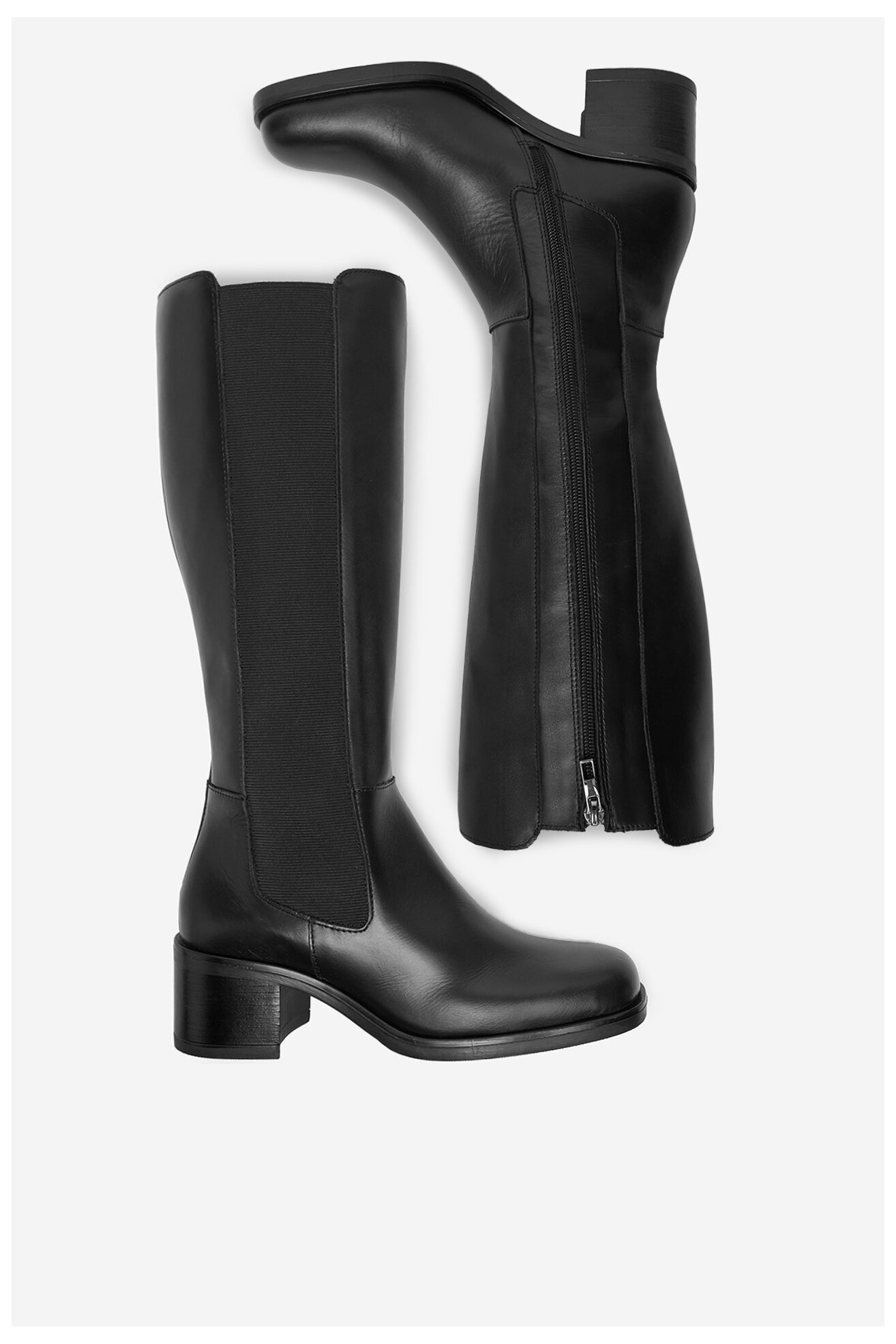 Kozaki Gino Rossi C-ELSA-24665RO Czarny