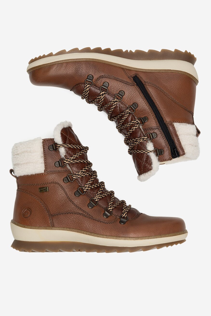 
                Remonte - Trzewiki skórzane ocieplane - 2230068926174