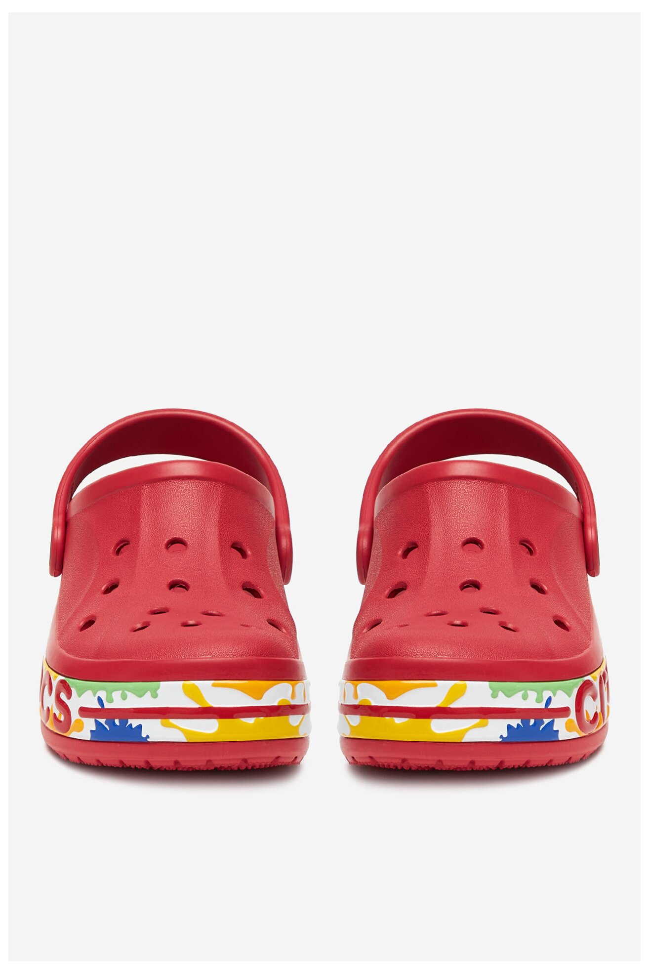 Klapki basenowe Crocs C-BAYABAND CLOG K 211682-6EN Czerwony