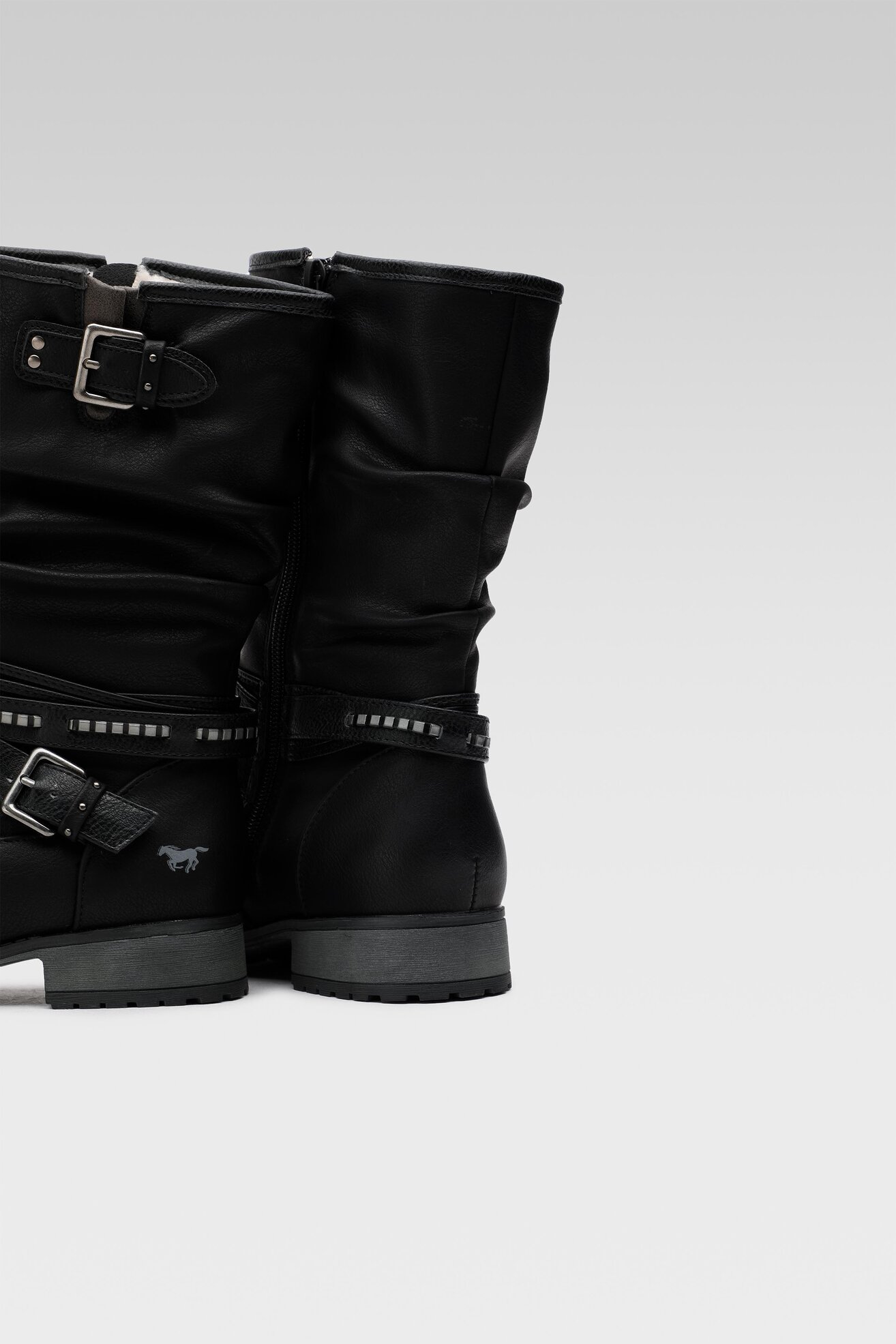 Kozaki Mustang 1139-624 Czarny