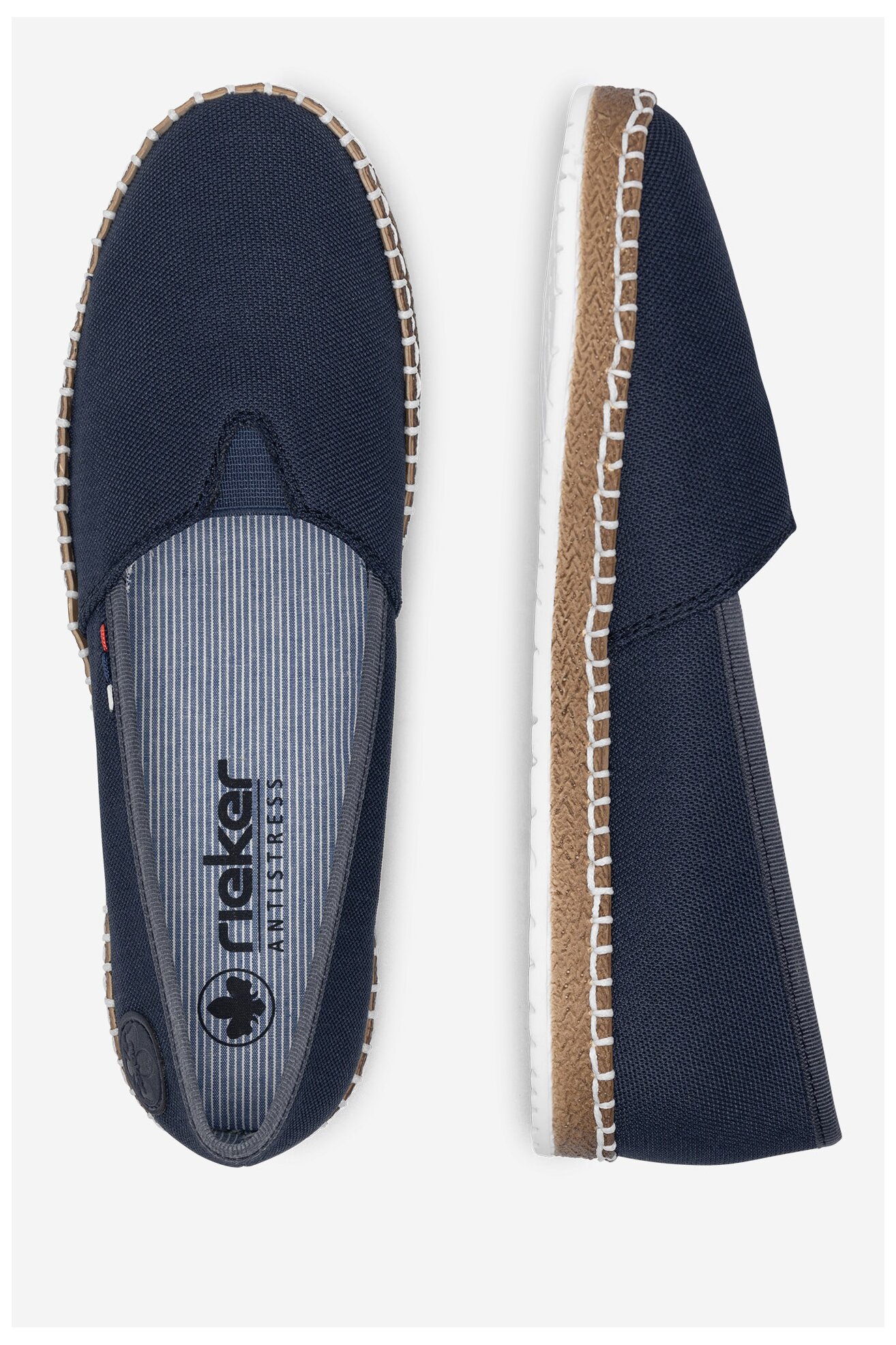 Eспадрили Rieker M2278-14 КОБАЛТОВО СИНЬО