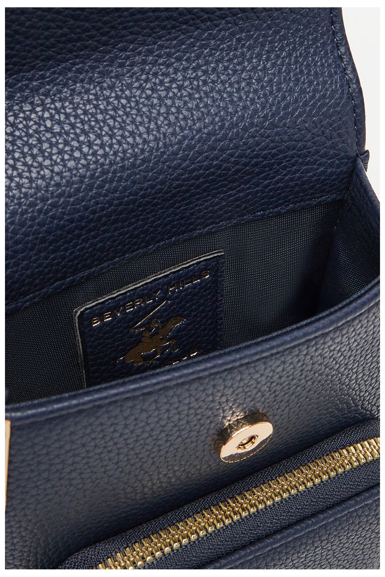 Kézitáska Beverly Hills Polo Club BHPC-L-007-07 SÖTÉTKÉK