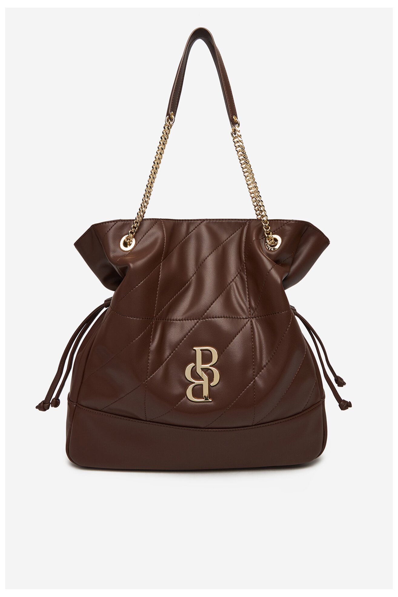 Kézitáska Badura EO-ADELE-LDA8042 SÖTÉTBARNA