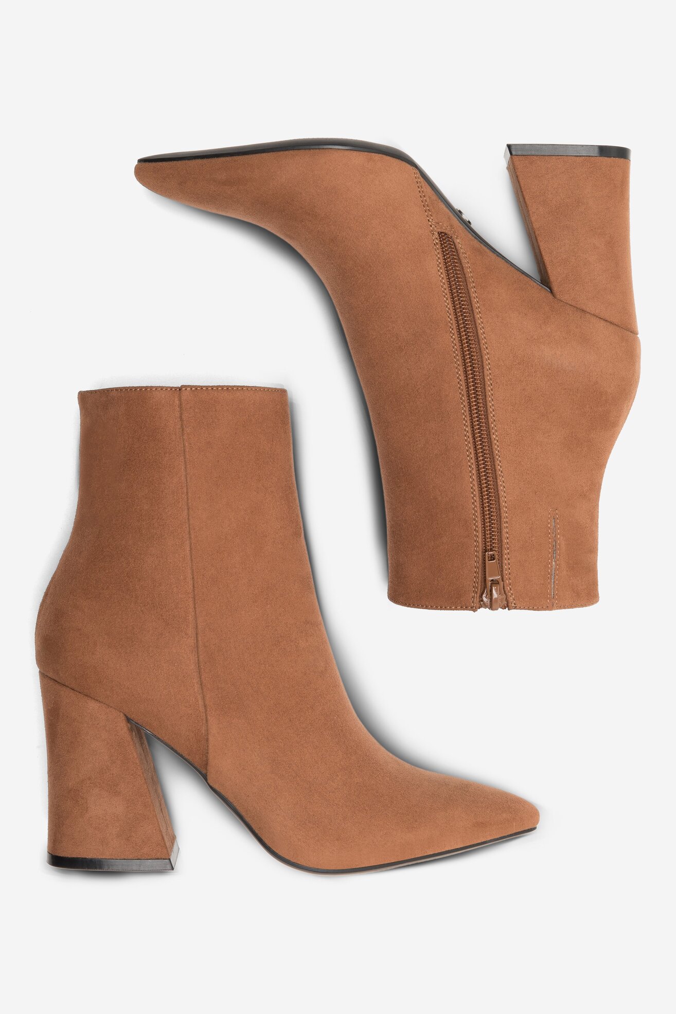 Kotníková obuv NINE WEST SATI 13196A HNĚDÁ