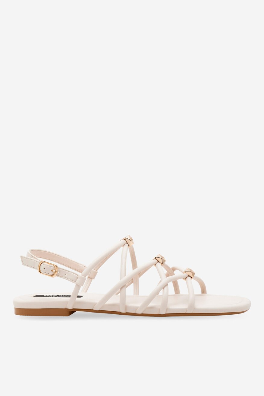 Сандали NINE WEST БЯЛ - 5905588555735