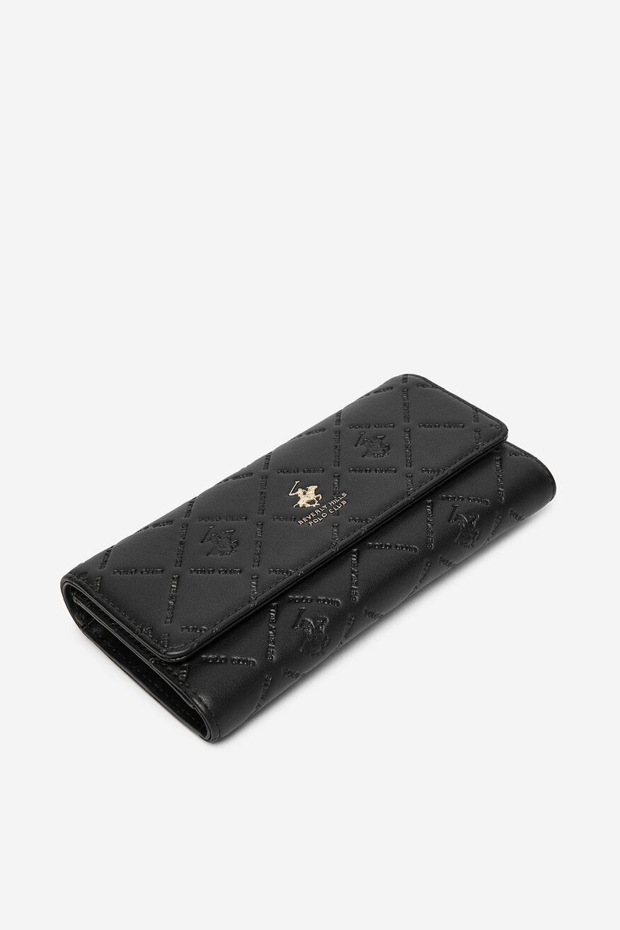 
                        Portofel femei Beverly Hills Polo Club CEO-BHPC-W1-007-AW25 NEGRU - 5906751365700
