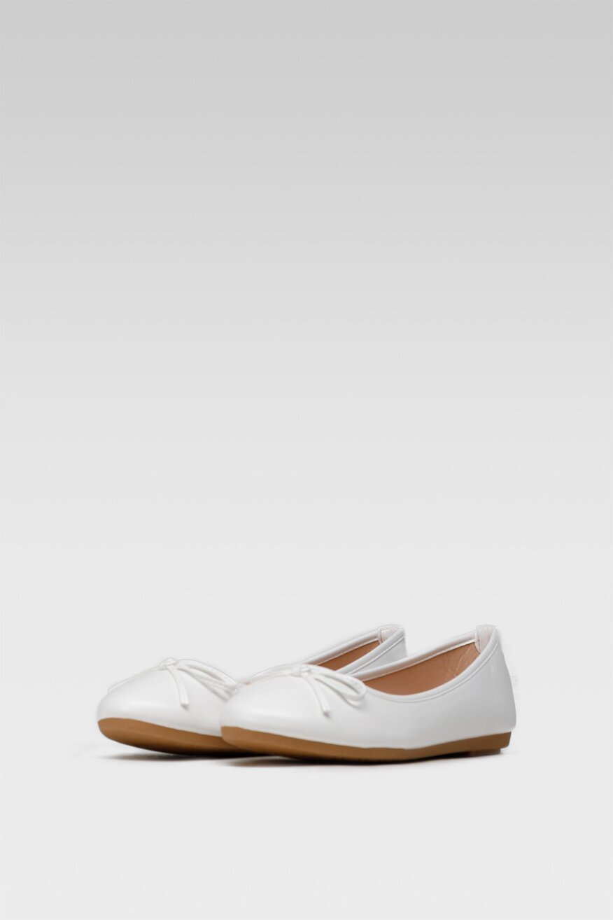 Jenny Fairy - Baleriny pastelowe białe - 5904248392741