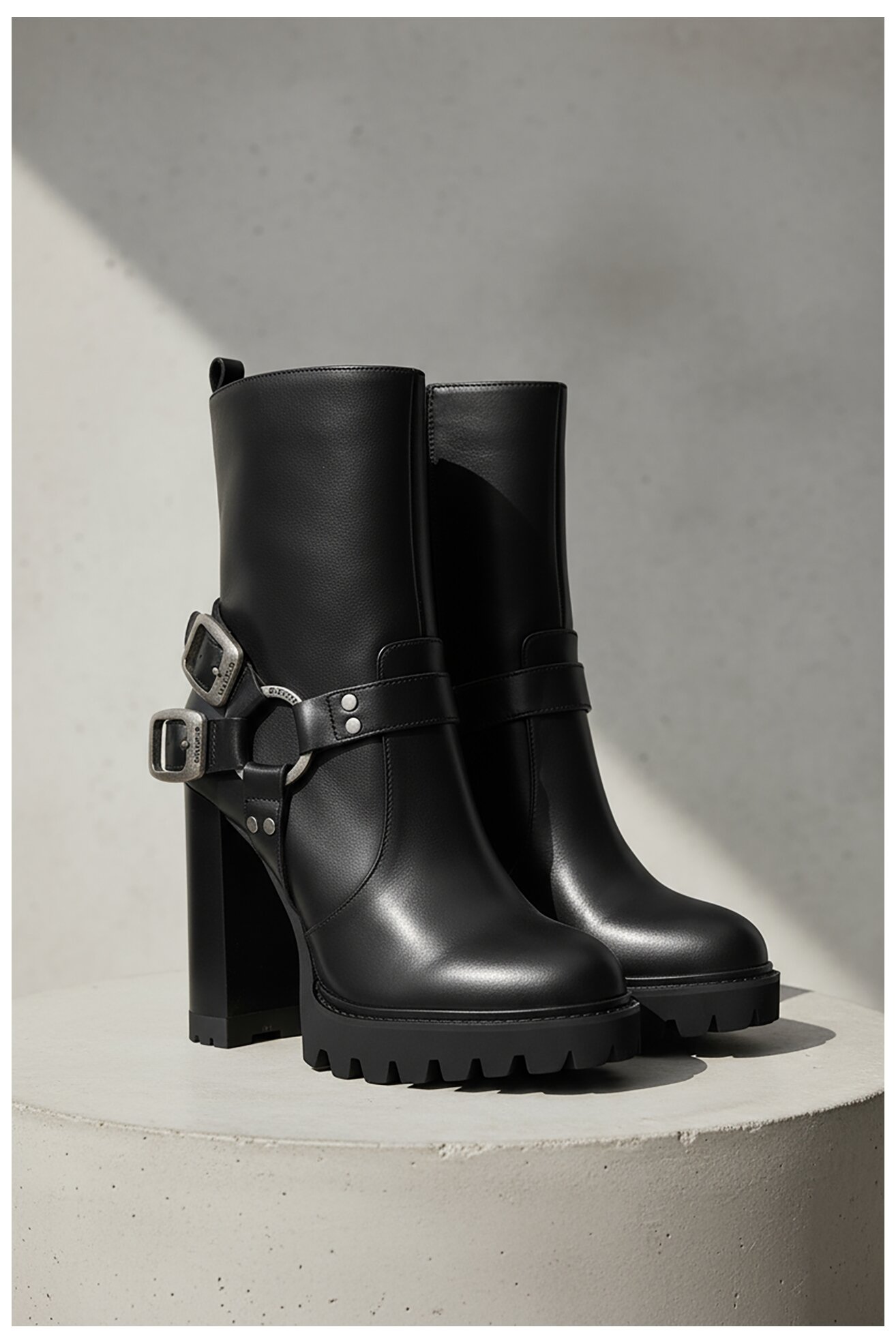 Bokacsizma G-STAR RAW EO-LING-LT2560-227 FEKETE