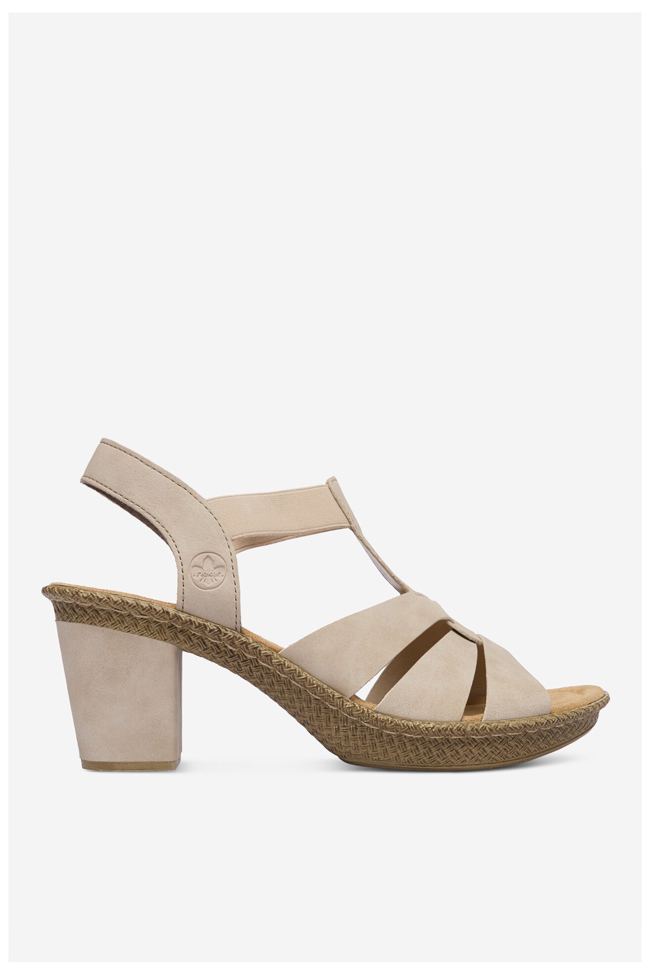 Sandały Rieker CEO-665K3-62 Beżowy