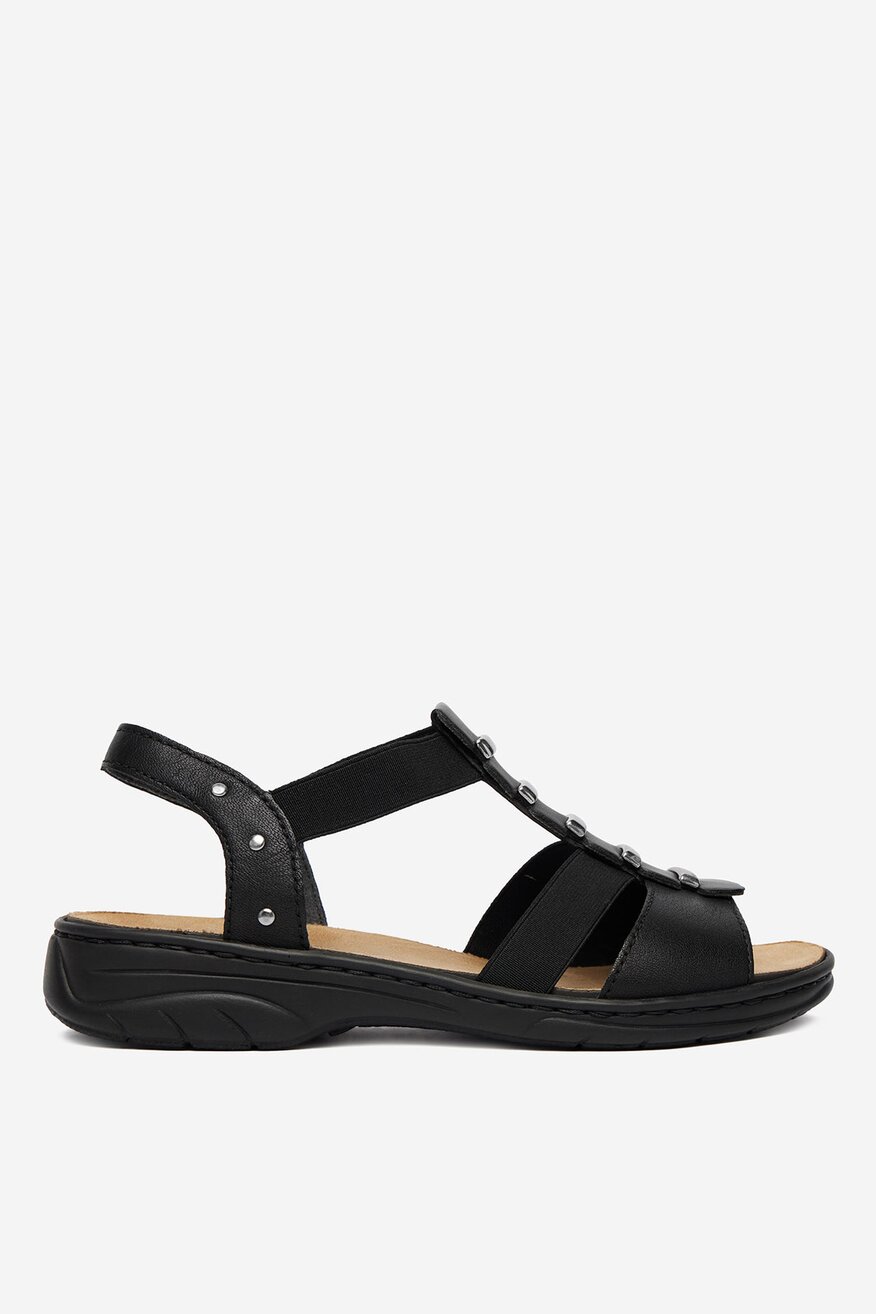 
                Rieker - Sandały skórzane - 5906751763209