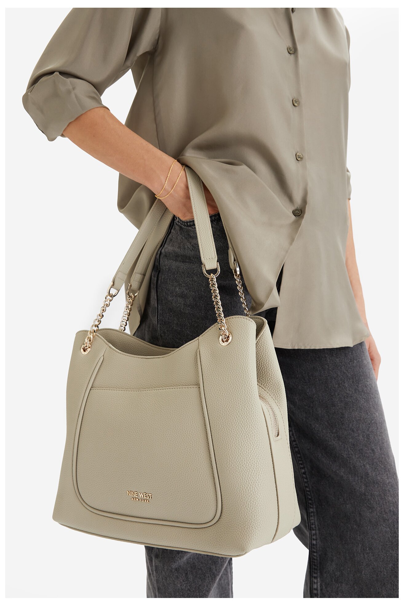 Сумка З Ремінцем NINE WEST CEO-Novara-LDA8567 ЗЕЛЕНИЙ