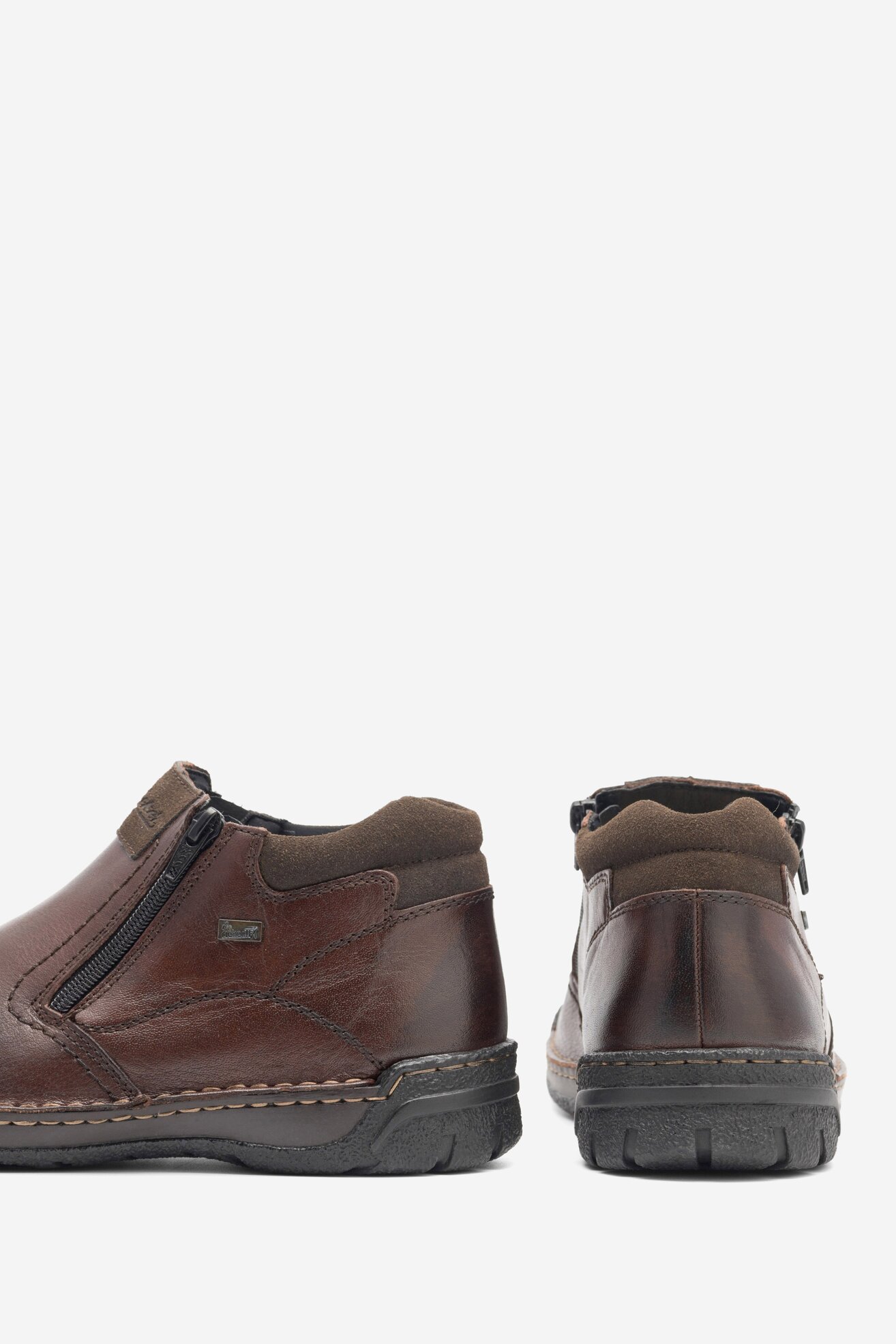 Боти Rieker B0392-25 ТЪМНОКАФЯВ