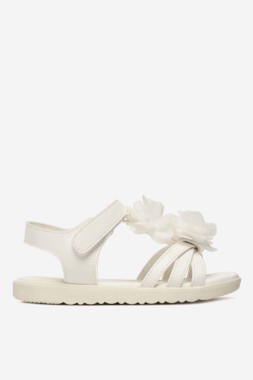 
                Sandały DeeZee - Sandały na rzepy Biały - 5906751943755