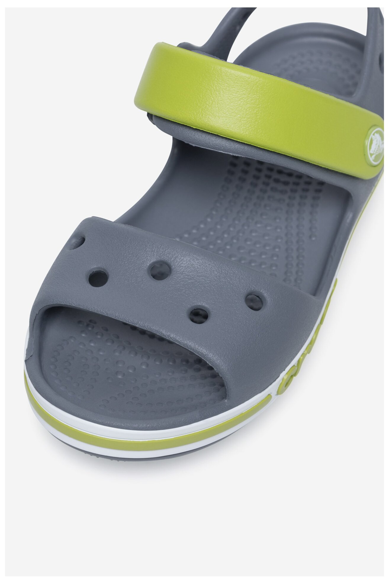 Sandały Crocs BAYABAND SANDAL K 205400-025 Szary