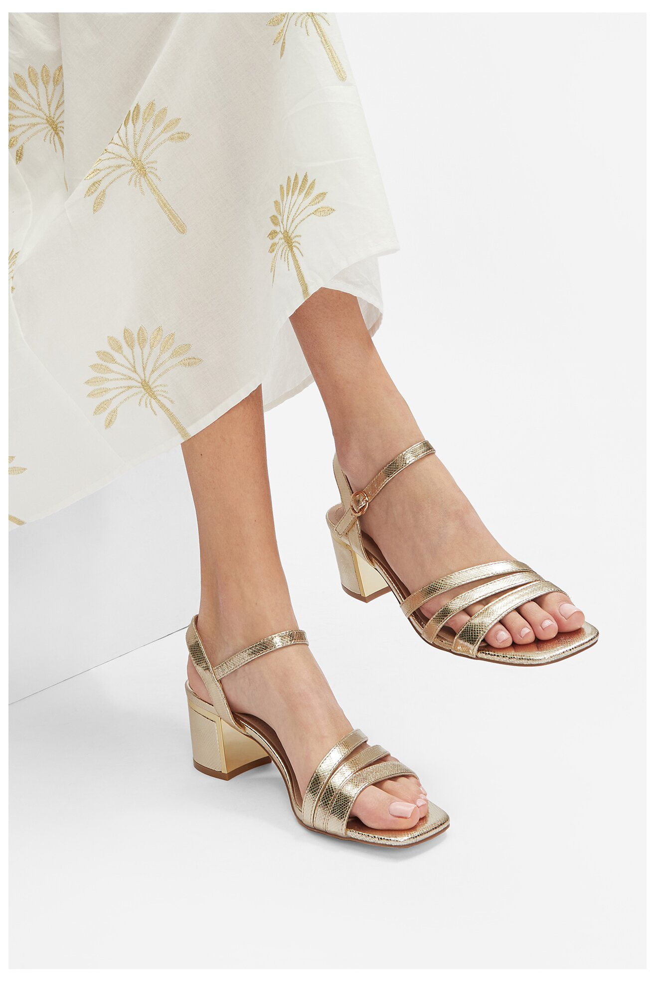 Szandál Lasocki HY6800-1 ARANY