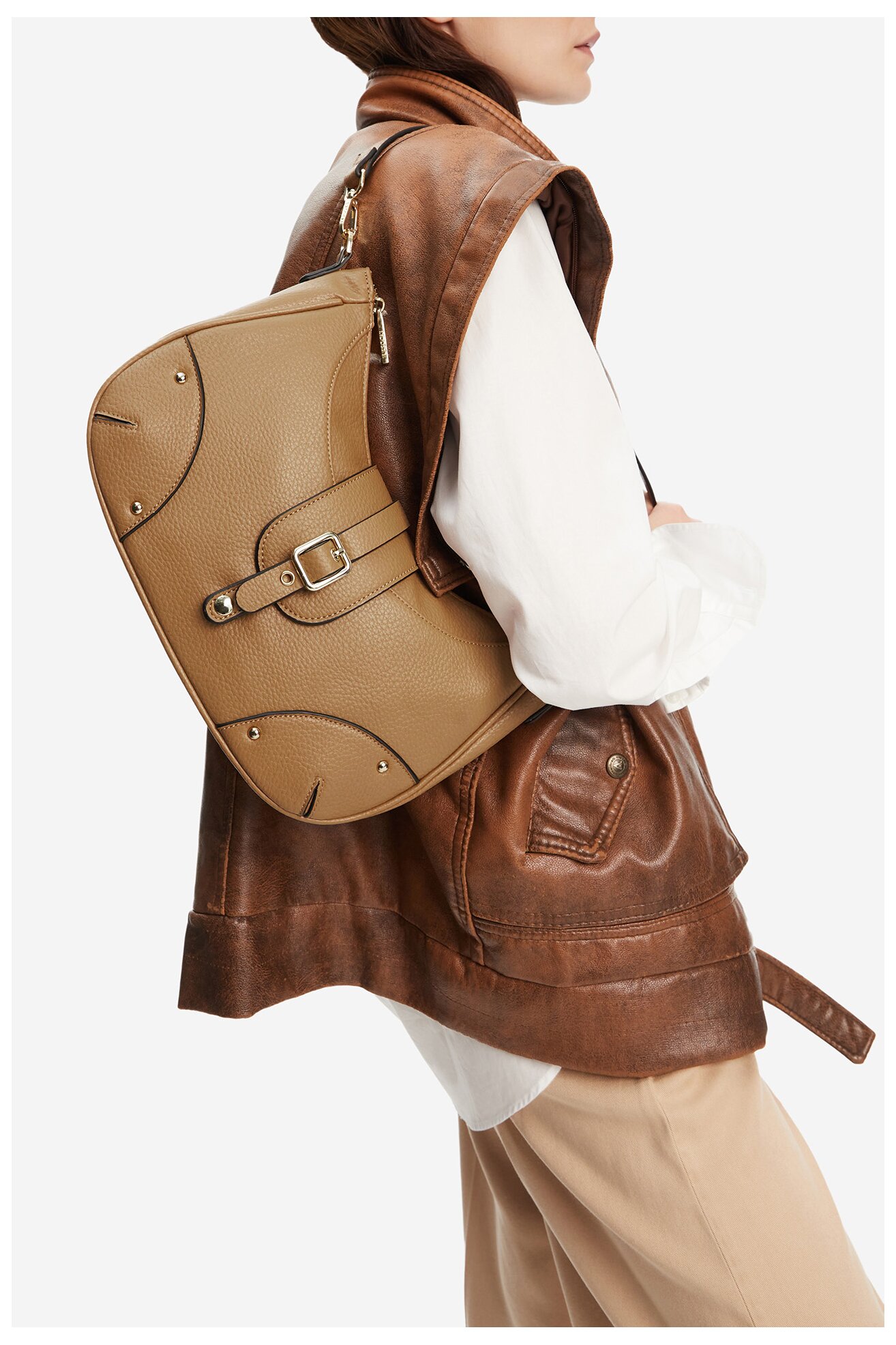 Kézitáska Lasocki C-LSK-M-001-08 BÉZS