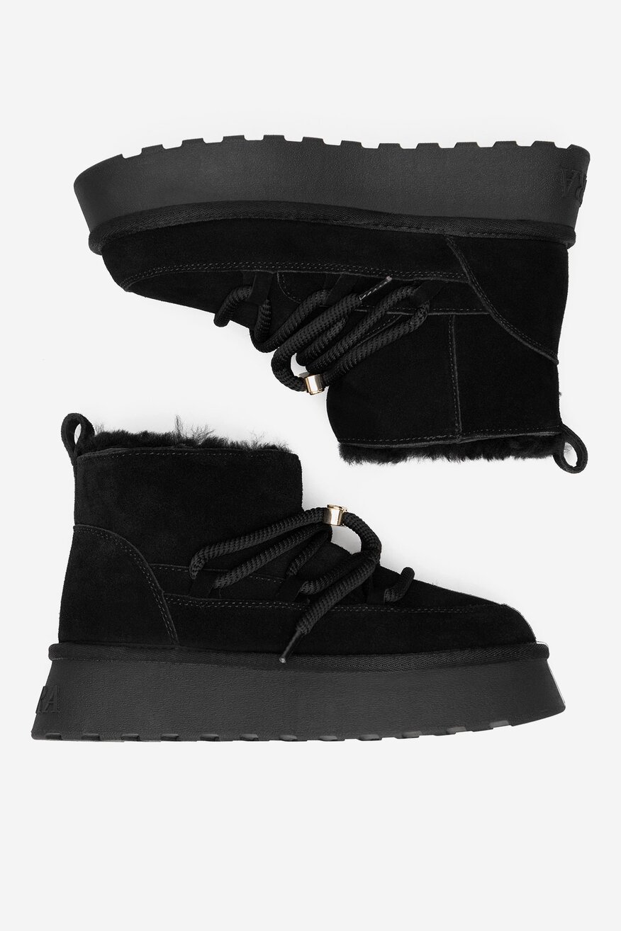 
                Badura - Śniegowce zamszowe ocieplane - 5905588964247