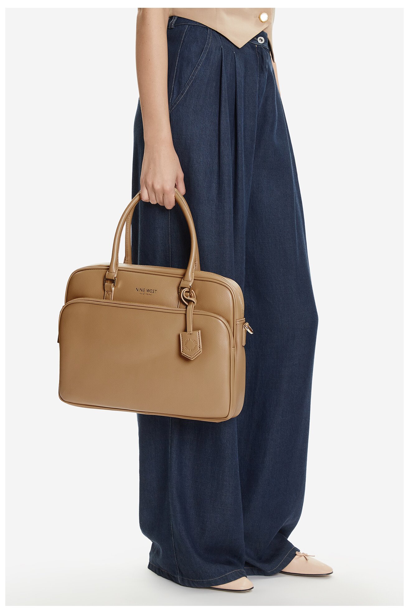 Kézitáska NINE WEST CEO-EMMA-LA482-2847 BÉZS