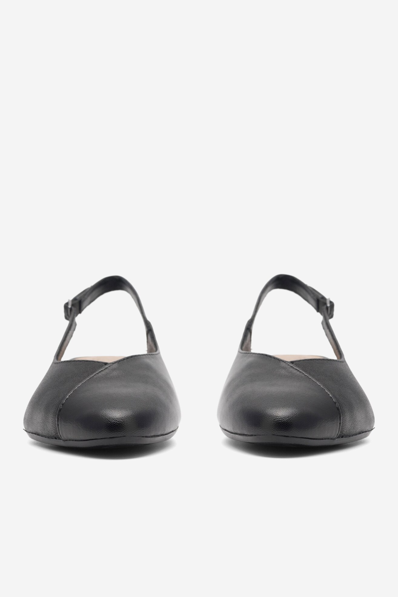 Baleriny Sarah Karen RST-KOLETTA-04 Czarny