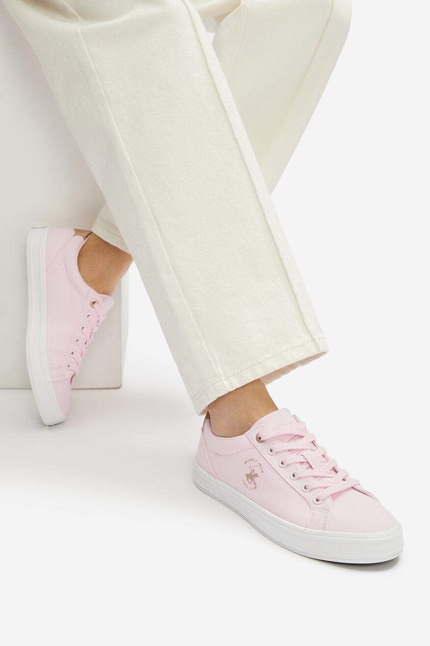 
                Vászoncipő Beverly Hills Polo Club RÓZSASZÍN - 5906751031124