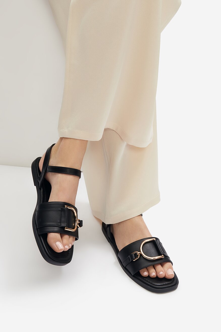 Sandale Jenny NEGRU - 5904862337326