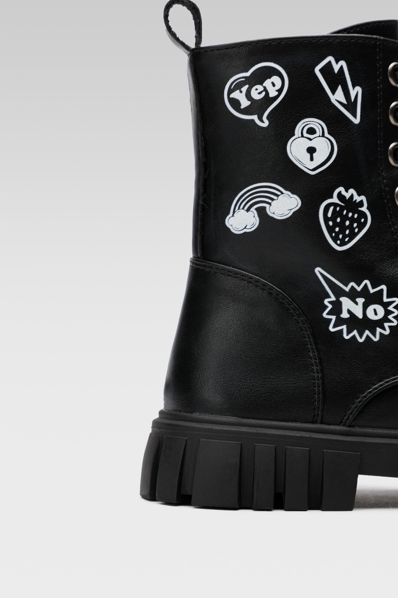 Trzewiki Nelli Blu CS5827-12 Czarny