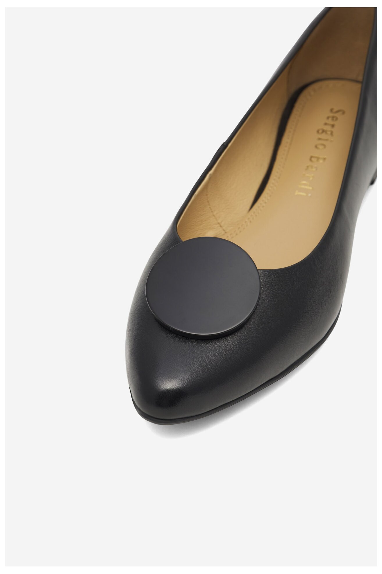 Baleriny Sergio Bardi RST-D1031-02SB Czarny