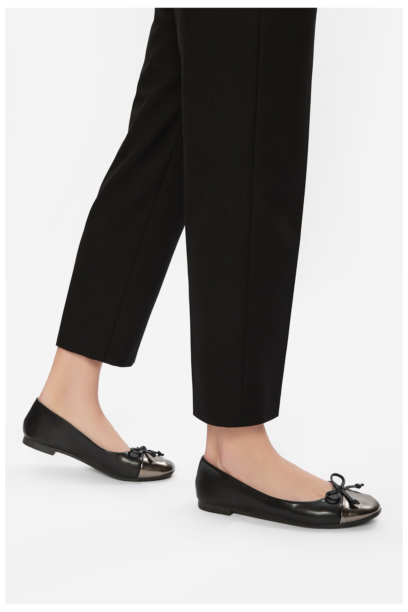 Baleriny Jenny WFA3602-2 Czarny