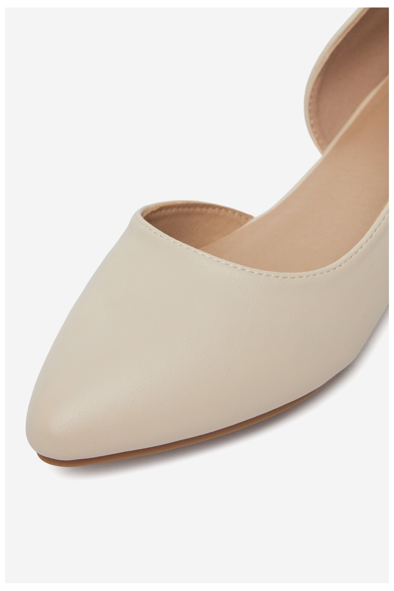 Baleriny Jenny JANE WS2108-08 Beżowy