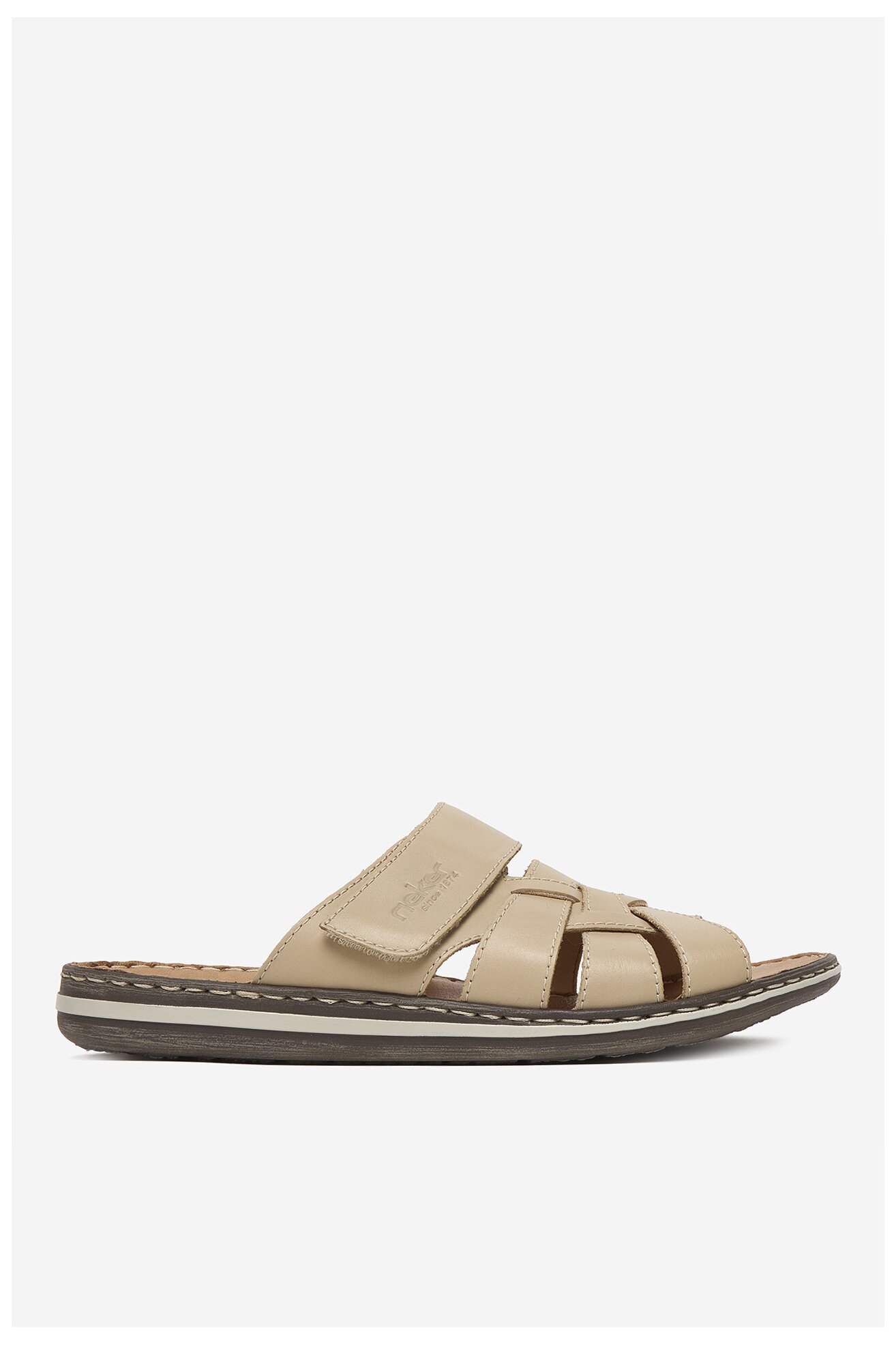 Klapki Rieker CEO-21073-60 Beżowy