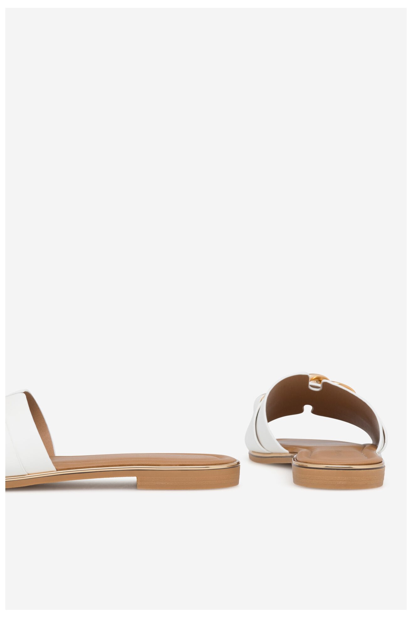 Klapki Jenny WFA2738-1 Biały