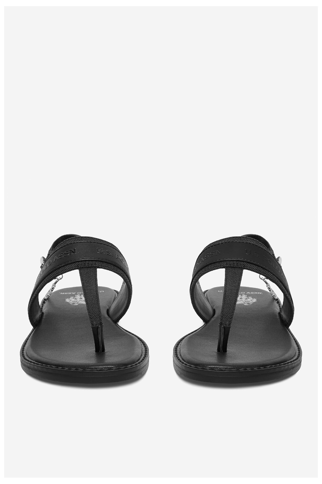 Sandały U.S. POLO ASSN. EO-CASSIE001W/6TY1 Czarny