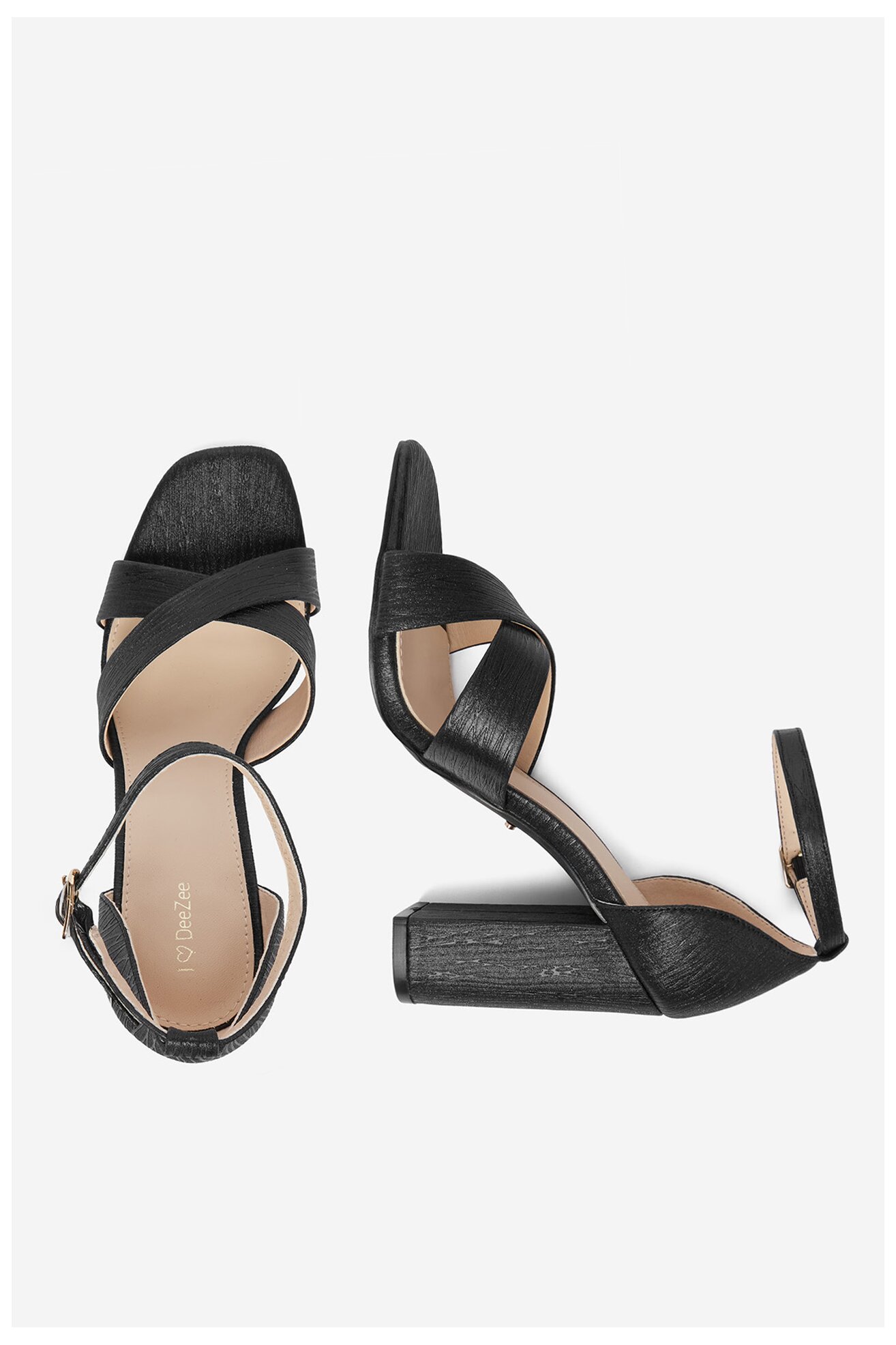 Sandały DeeZee CEO-998877 Czarny