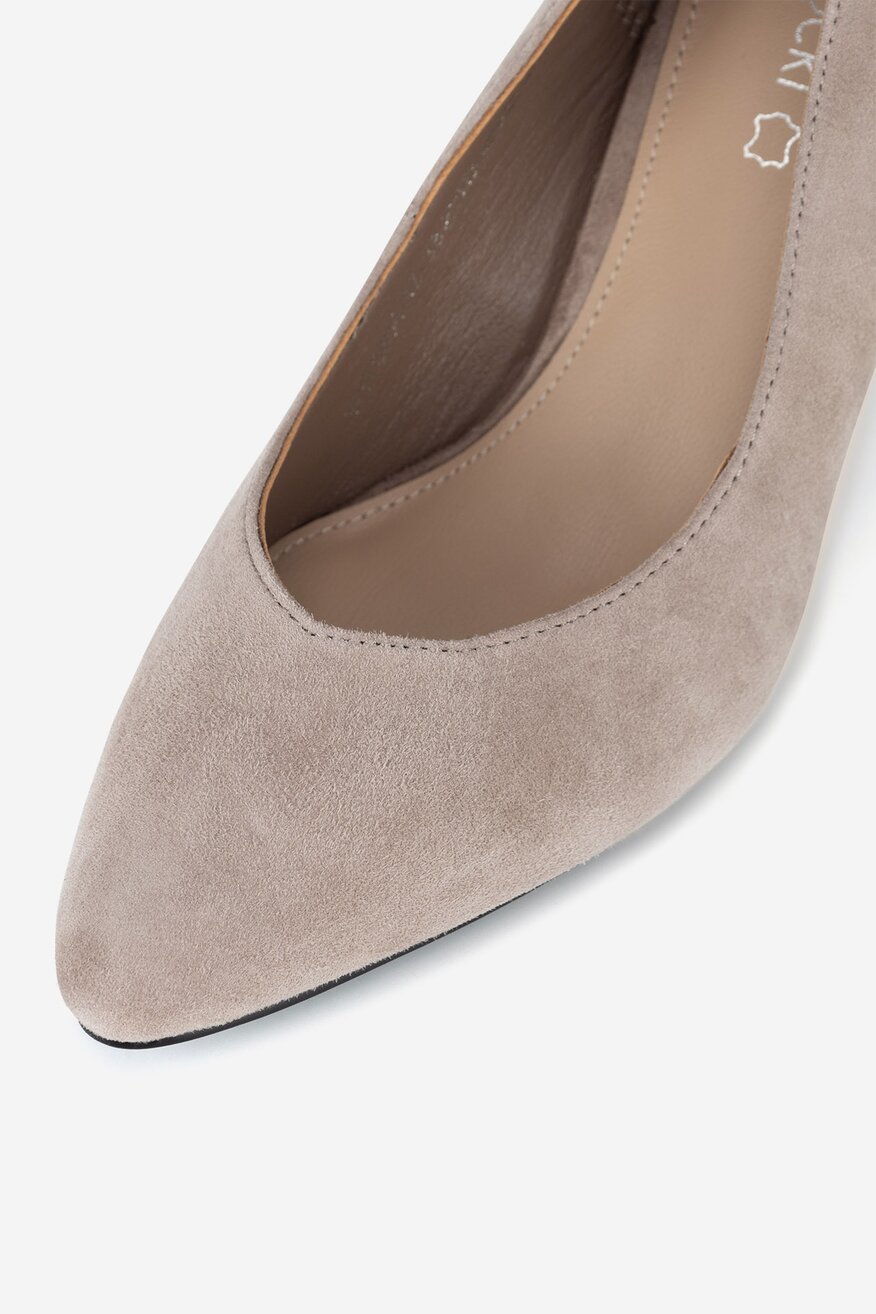 
                Lasocki - Czółenka zamszowe - 5905588780717