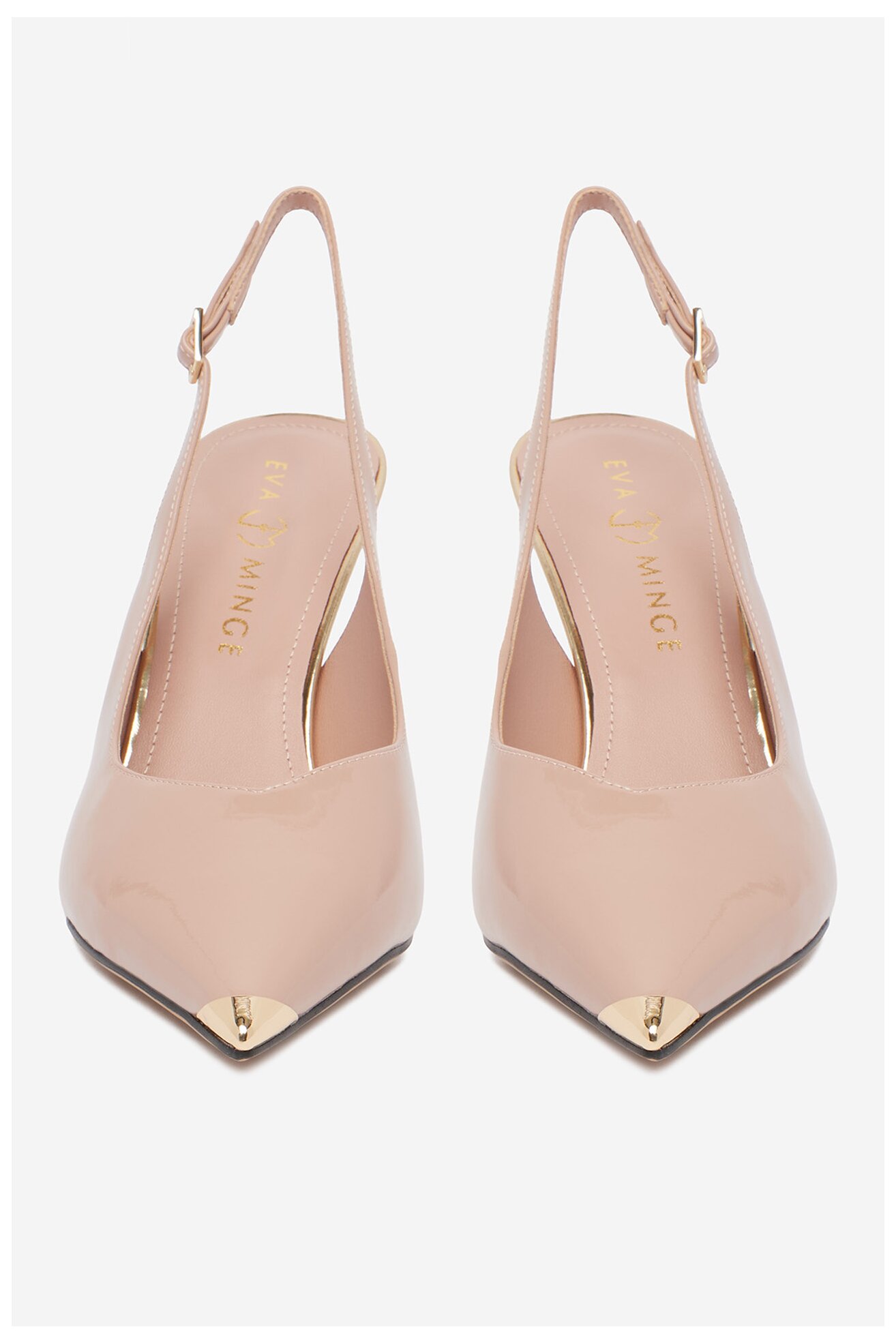 Czółenka EVA MINGE EO-LILLY-LT2131-1-1 Beżowy