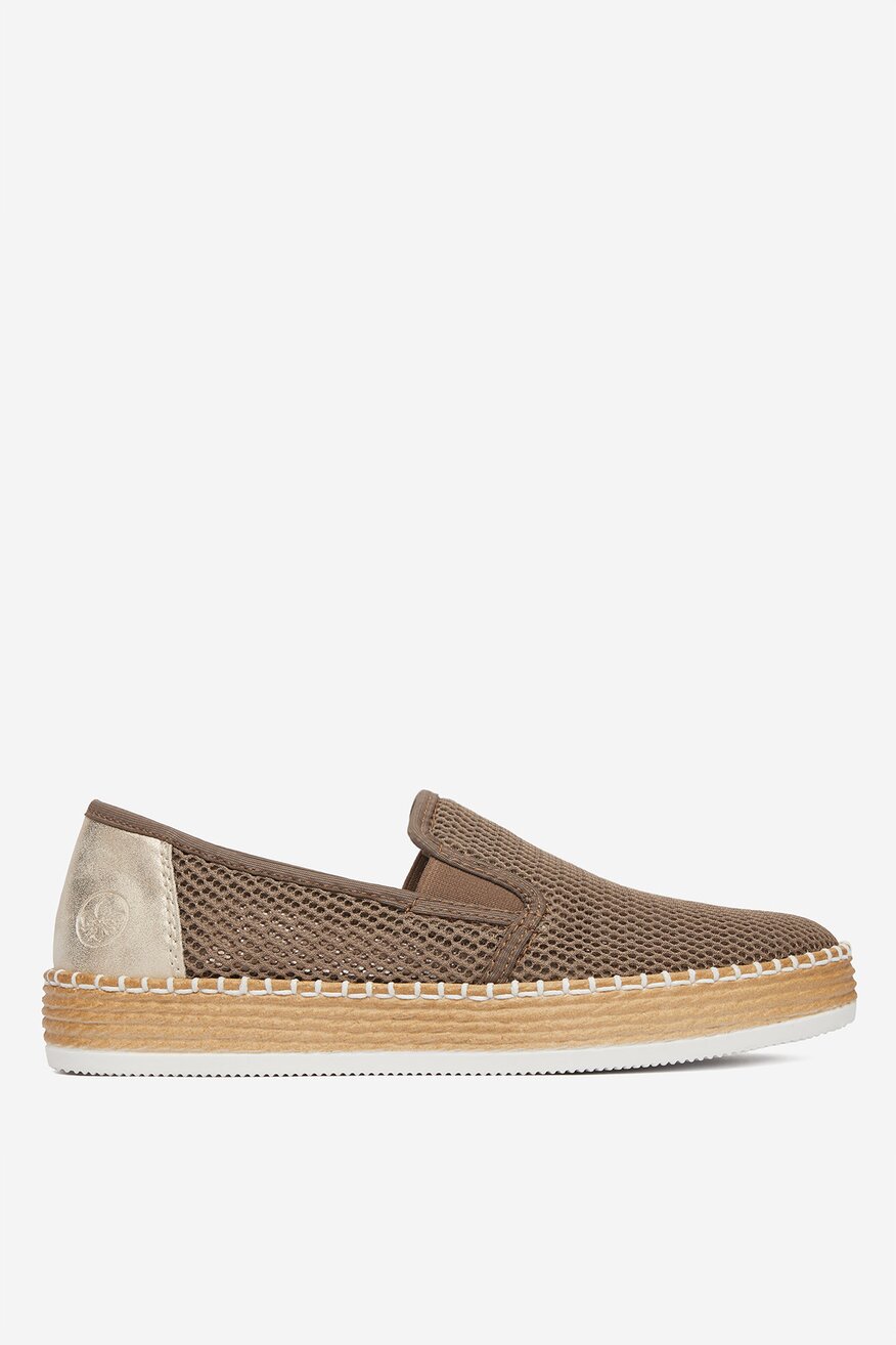 Rieker - Espadryle - 5906751837566