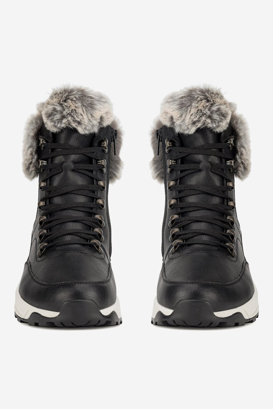 Rieker Revolution Lifestyle - Trzewiki skórzane ocieplane - 2230062961881