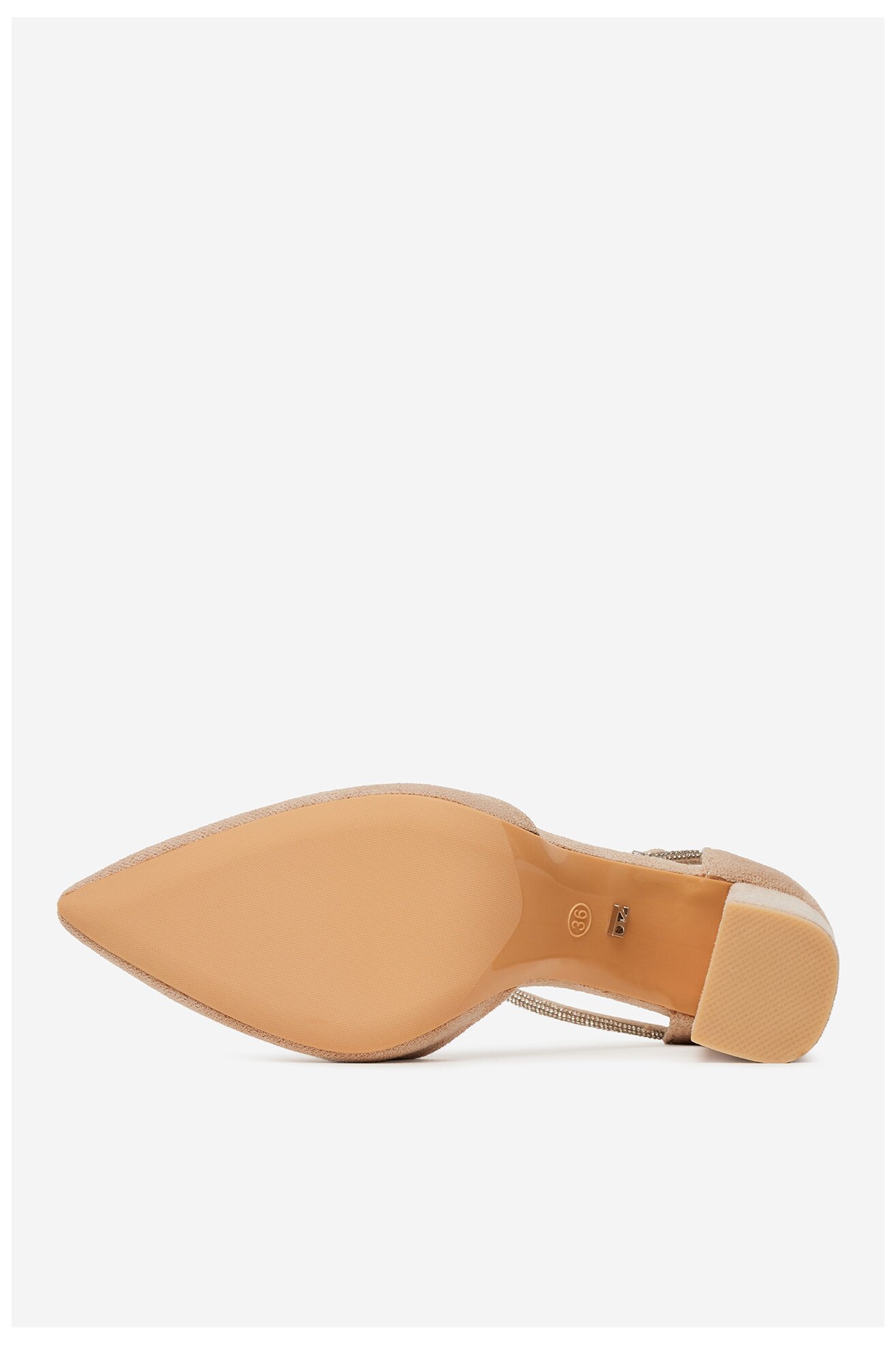 Lodičky DeeZee BG-88416-1 BÉŽOVÁ