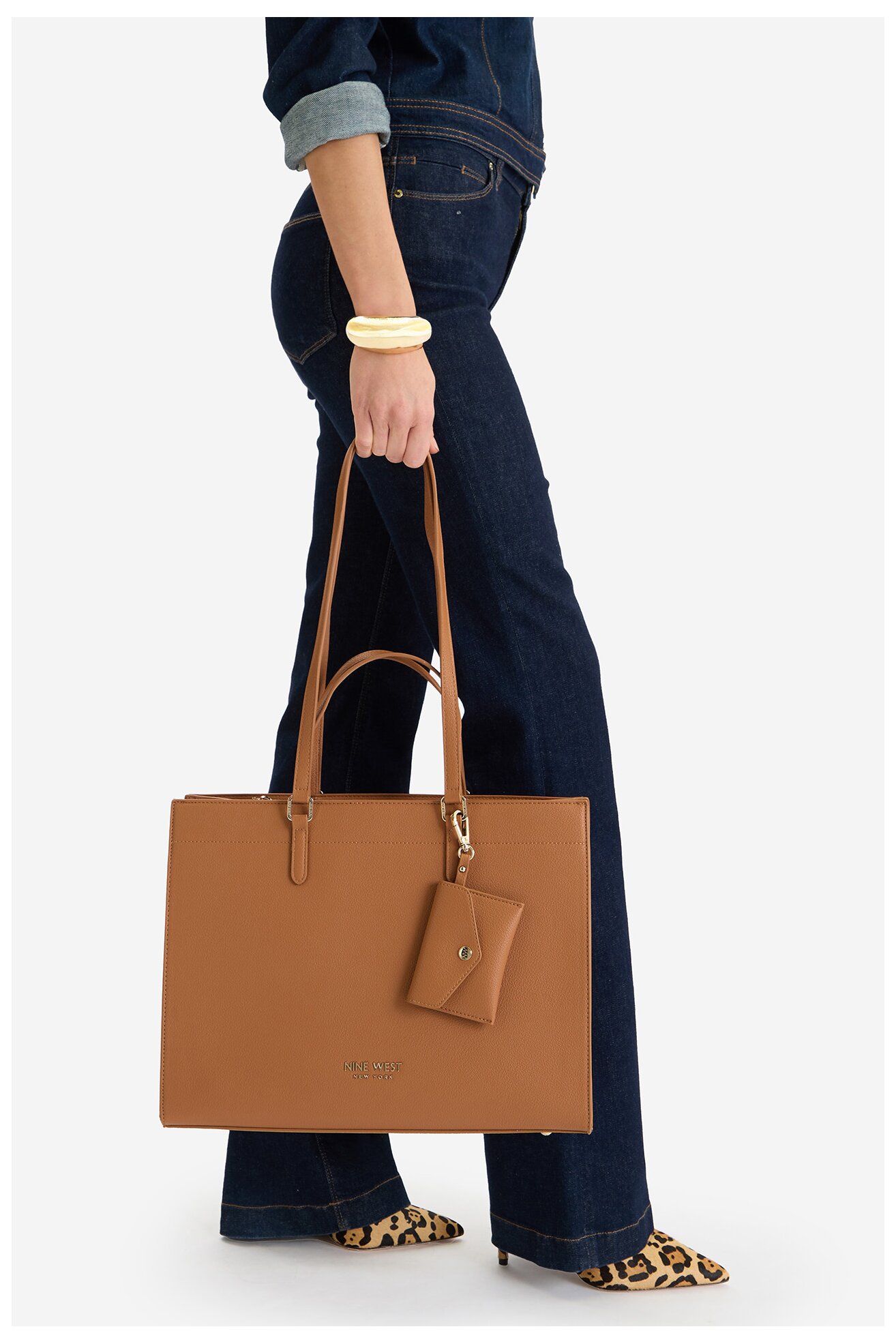 Kézitáska NINE WEST CEO-VELLOR-LDA8459 CAMEL