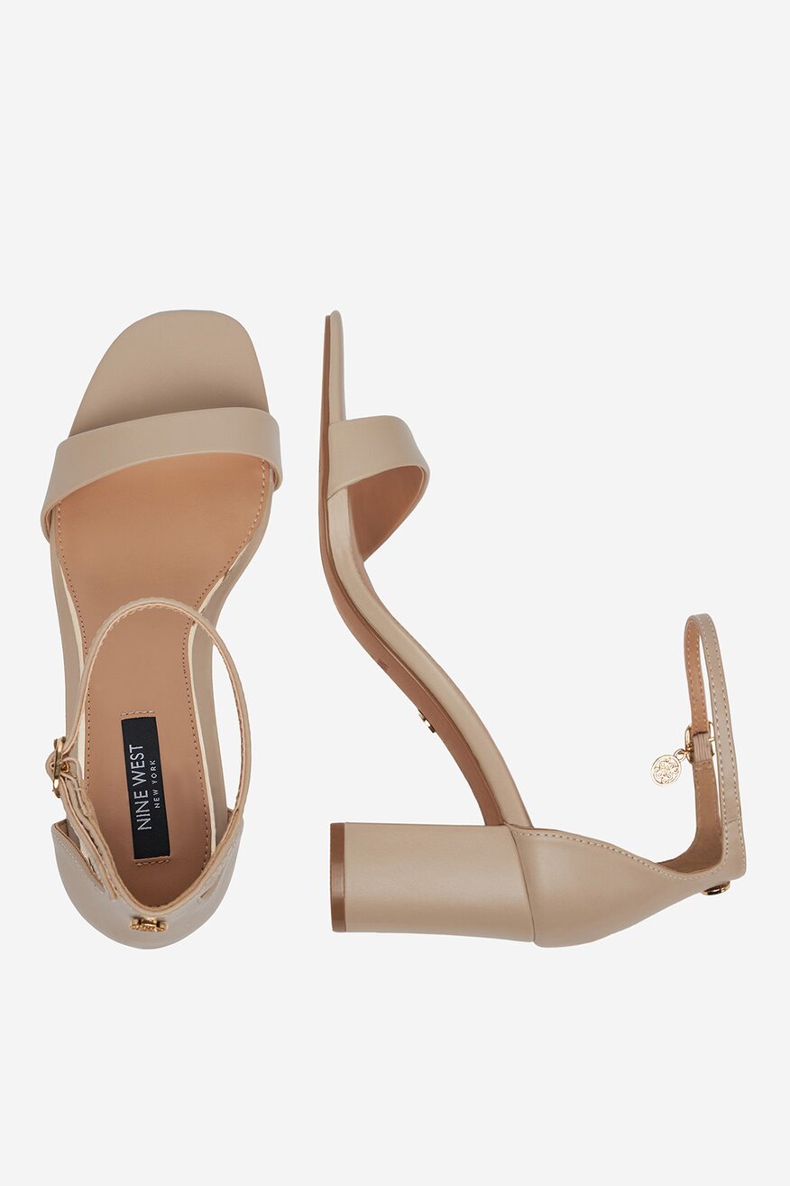 Sandály NINE WEST BÉŽOVÁ - 5904862882178
