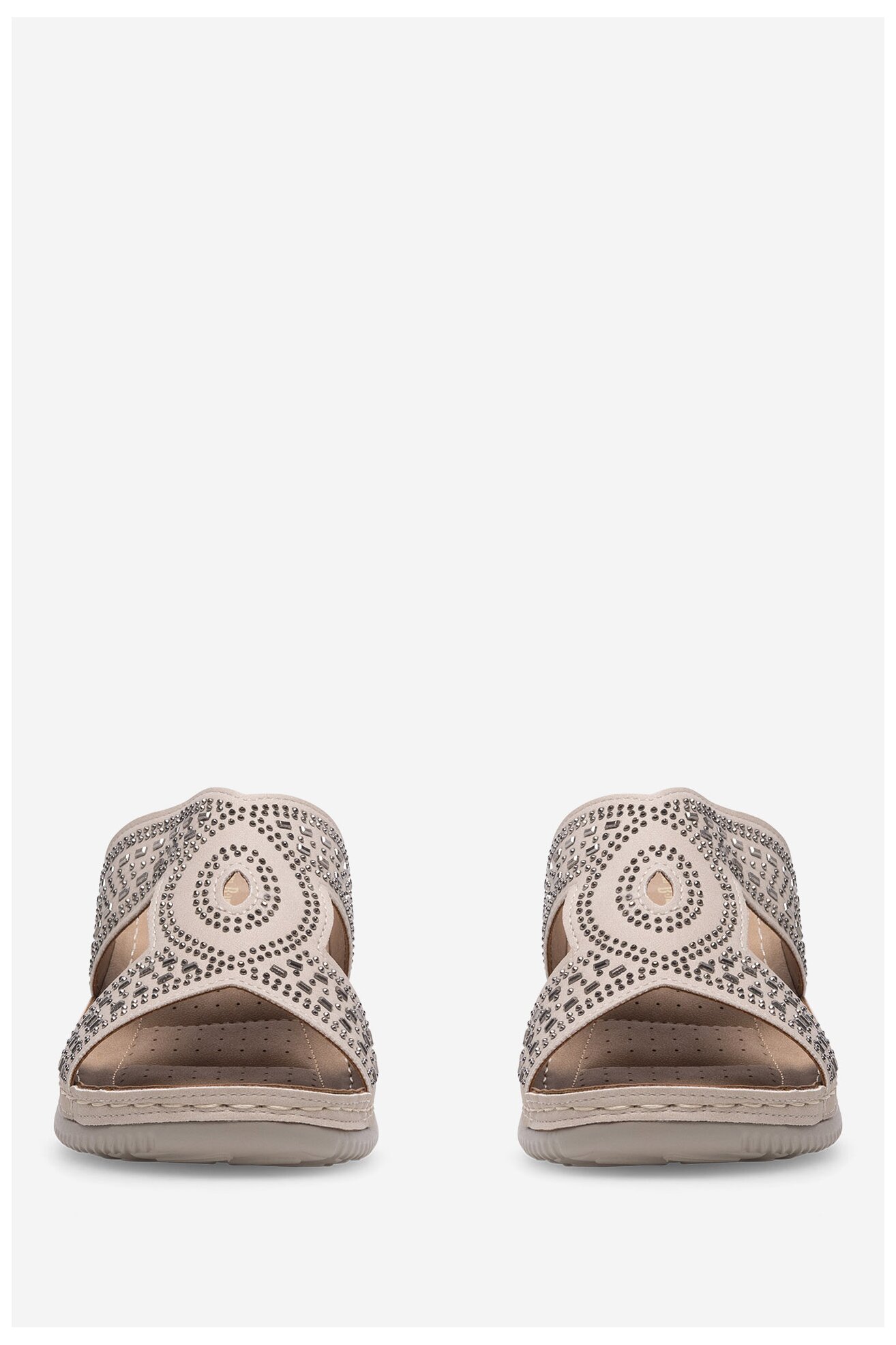 Шльопанець Clara Barson WYL05010-30 БЕЖЕВИЙ