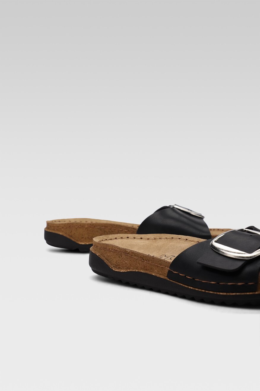 Inblu - Klapki czarne - 5903698500522