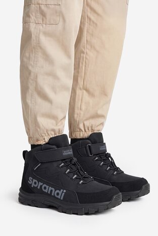 Черевики SPRANDI EARTH GEAR CEO-WINTER WAVE CP86-25067 ЧОРНИЙ