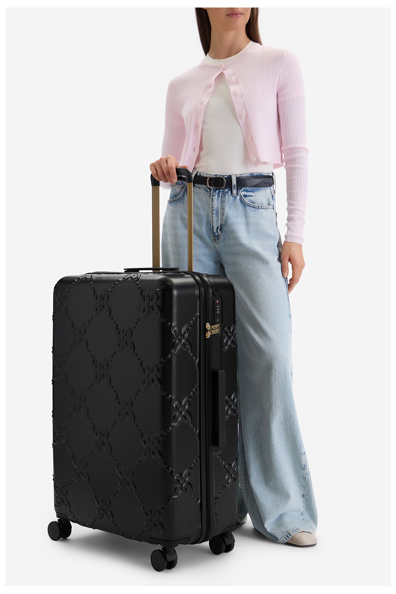 Валіза NINE WEST CEO-NW-L-005-09 BLACK ЧОРНИЙ